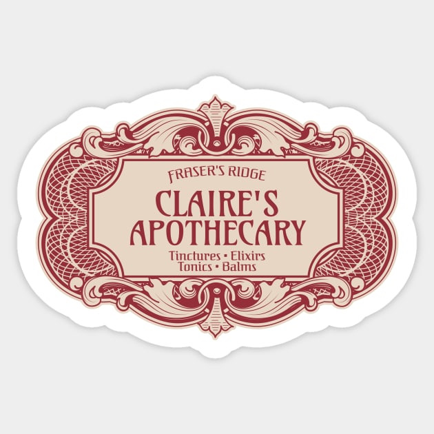 Claire's Apothecary Sticker by CulturePop 3000